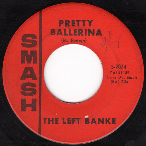 The Left Banke : Pretty Ballerina / Lazy Day (7")