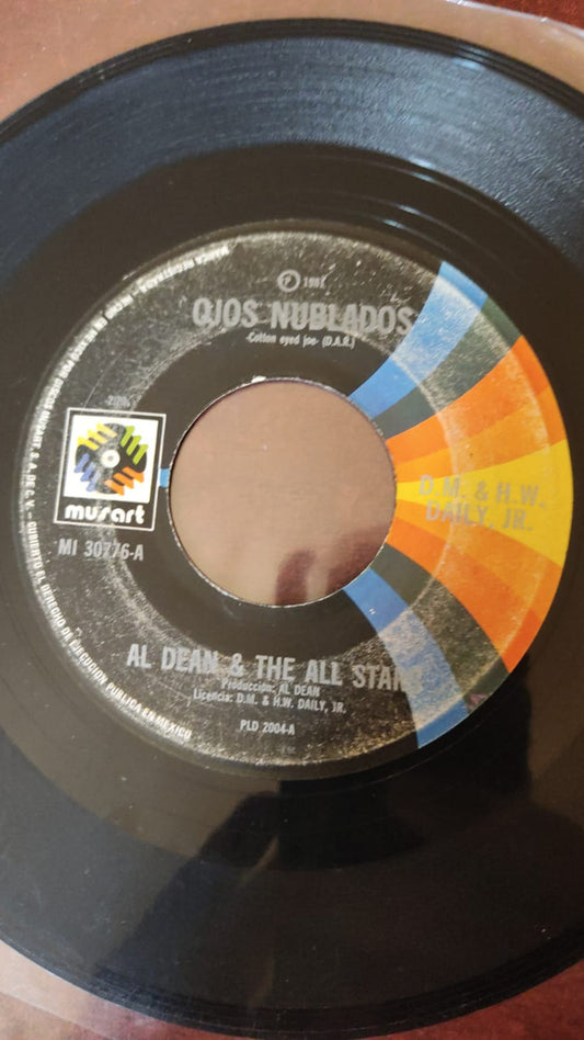 Al Dean & The All Stars : Ojos Nublados (Cotton Eyed Joe) / El Rancho Grande (7")