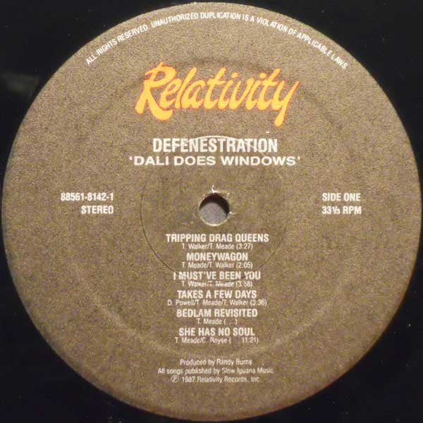 Defenestration (3) : Dali Does Windows (LP, Album)