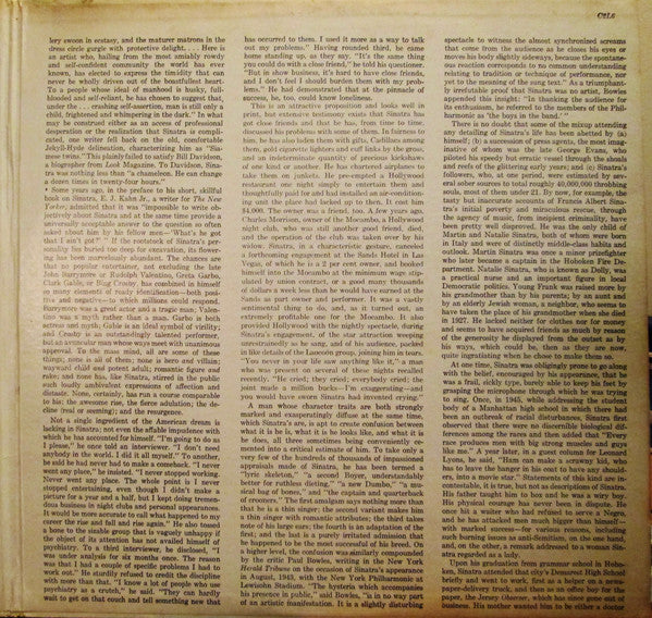 Frank Sinatra : The Frank Sinatra Story (2xLP, Comp)