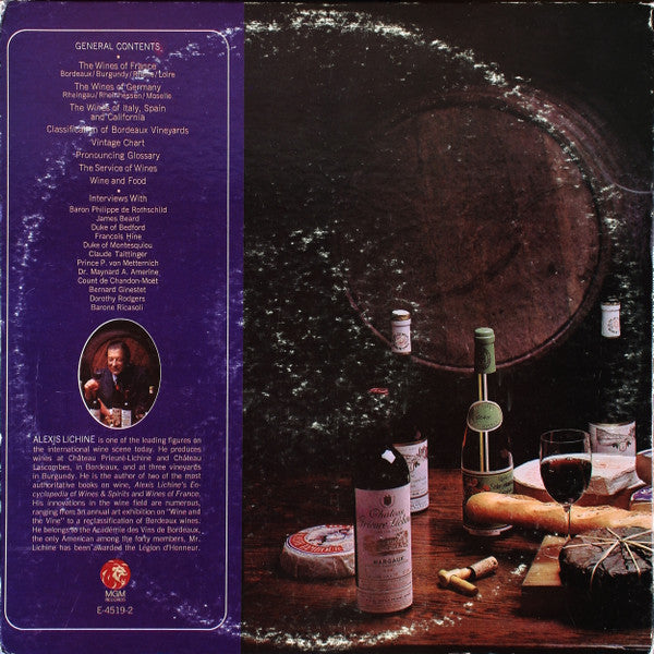 Alexis Lichine : The Joy Of Wine (2xLP, Mono)