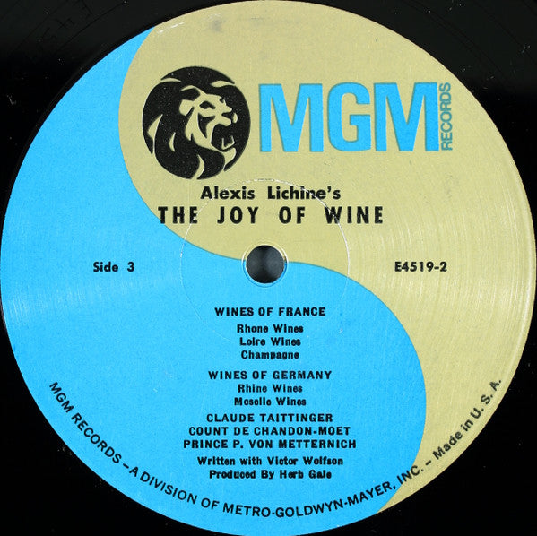 Alexis Lichine : The Joy Of Wine (2xLP, Mono)