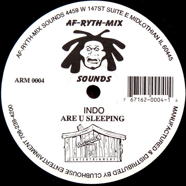 Indo : Are U Sleeping (12")