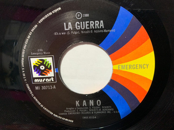 Kano : La Guerra = It's A War (7", Single)