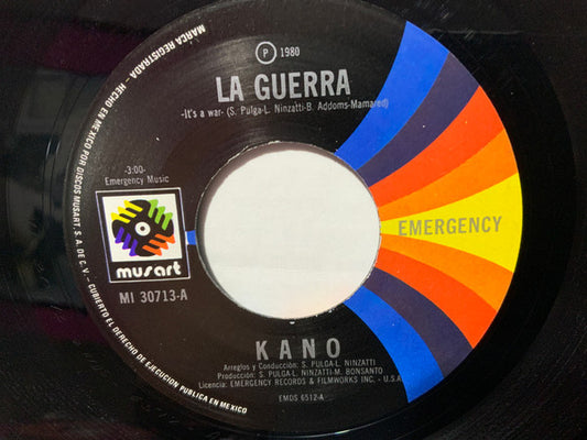 Kano : La Guerra = It's A War (7", Single)