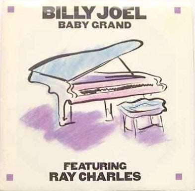 Billy Joel Featuring Ray Charles : Baby Grand (7", Styrene, Car)