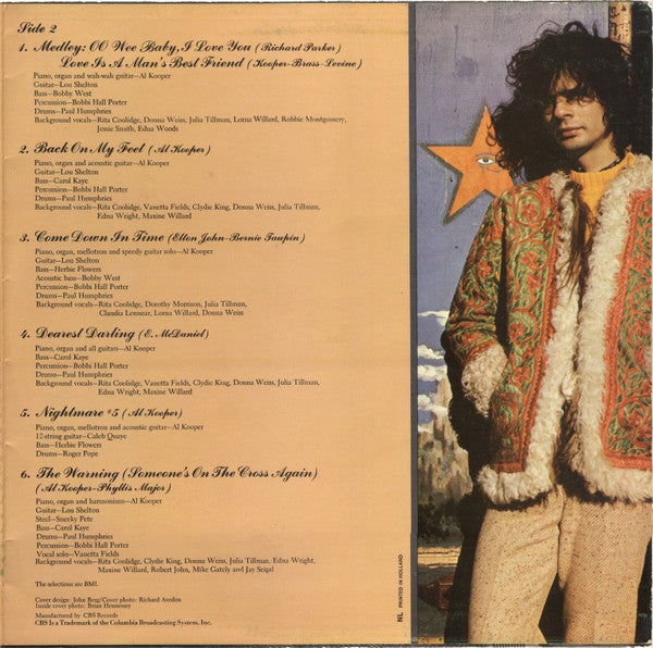 Al Kooper : New York City (You're A Woman) (LP, Album, Gat)