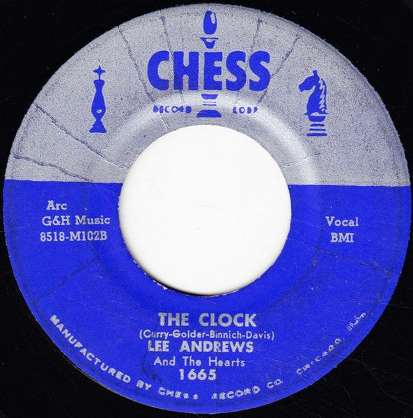 Lee Andrews And The Hearts* : Long Lonely Nights / The Clock (7")
