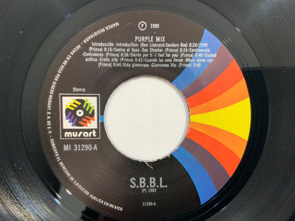 S.B.B.L. : Purple Mix (7", Single)