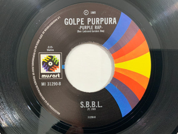 S.B.B.L. : Purple Mix (7", Single)