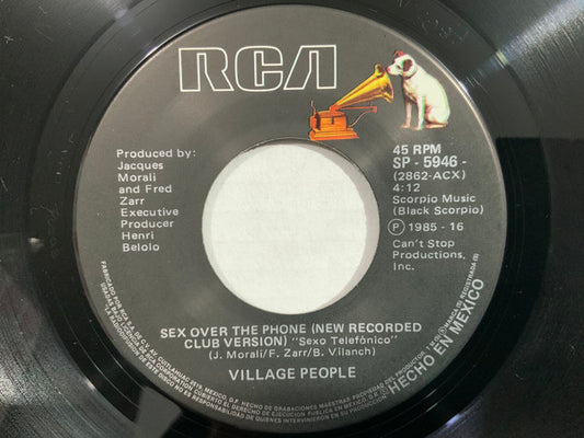 Village People : Sex Over The Phone (7", Single)