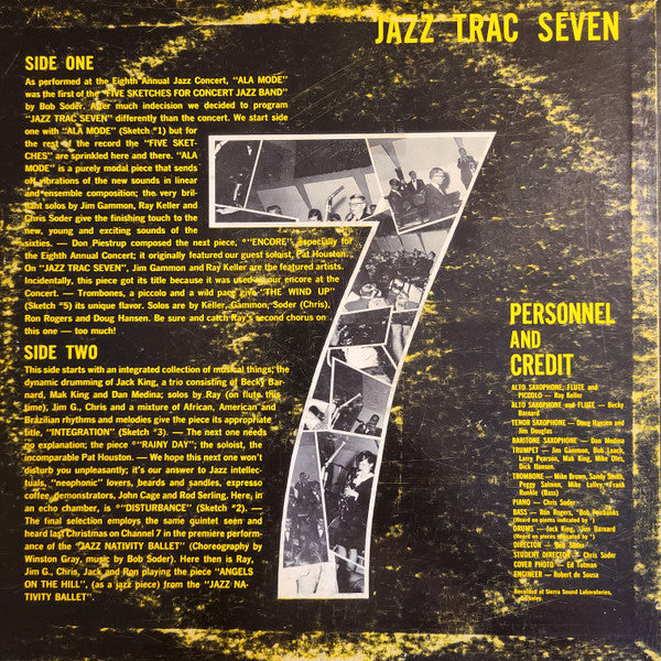 The Pleasant Hill High School Concert Jazz Band : Jazz Trac Seven (LP)