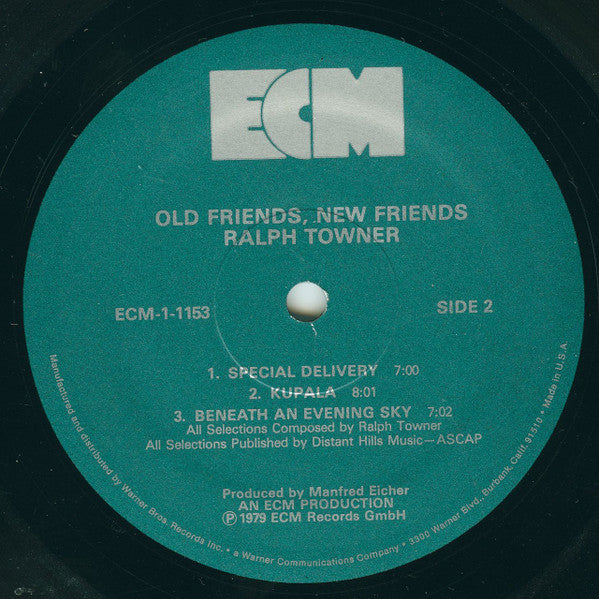 Ralph Towner : Old Friends, New Friends (LP, Album)