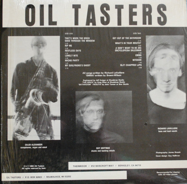 Oil Tasters : Oil Tasters (LP, Album)