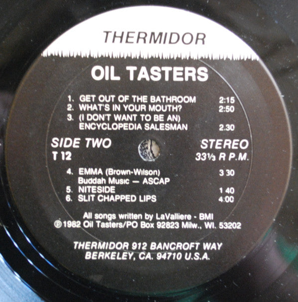 Oil Tasters : Oil Tasters (LP, Album)