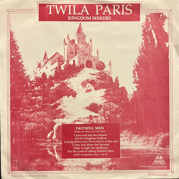 Twila Paris : Faithful Men (7", Promo)