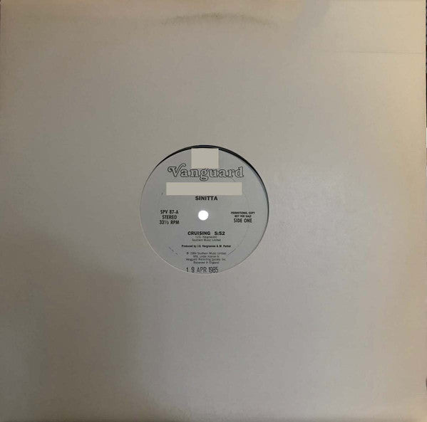 Sinitta : Cruising (12", Promo)