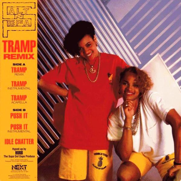 Salt 'N' Pepa : Tramp (Remix) (12", Red)