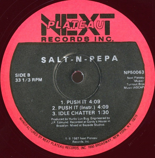 Salt 'N' Pepa : Tramp (Remix) (12", Red)