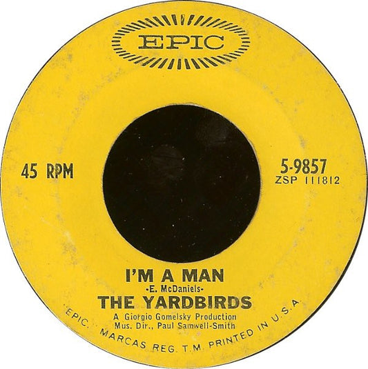 The Yardbirds : I'm A Man (7", Single)