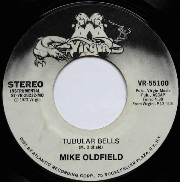 Mike Oldfield : Tubular Bells (Now The Original Theme From "The Exorcist") (7", Single, Styrene, MO )