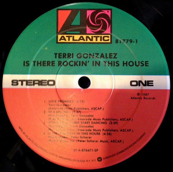 Terri Gonzalez : Is There Rockin' In This House (LP, Album)