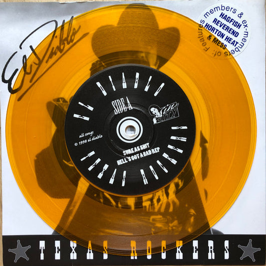 El Diablo (7) : Texas Rockers (7", Ora)