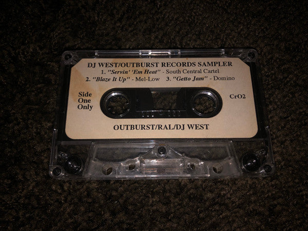 Various : Outburst Records Sampler  (Cass, Promo, Smplr)