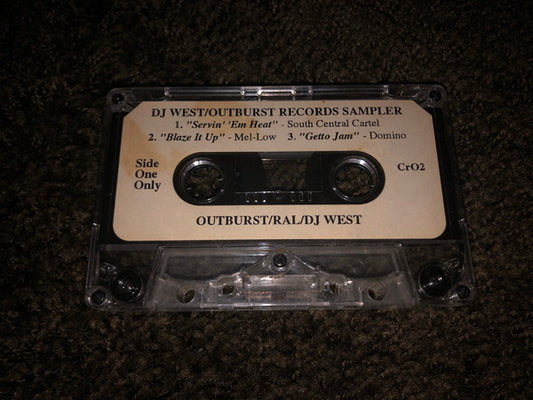 Various : Outburst Records Sampler  (Cass, Promo, Smplr)