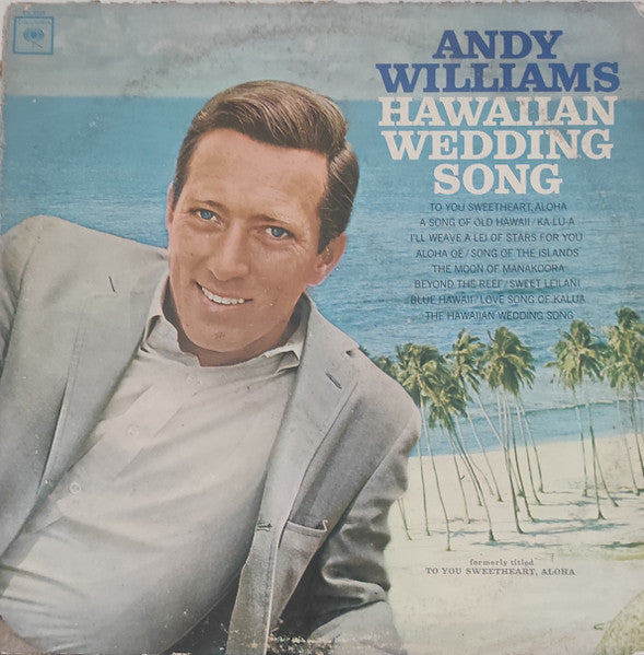 Andy Williams : Hawaiian Wedding Song (LP, Album, Mono)