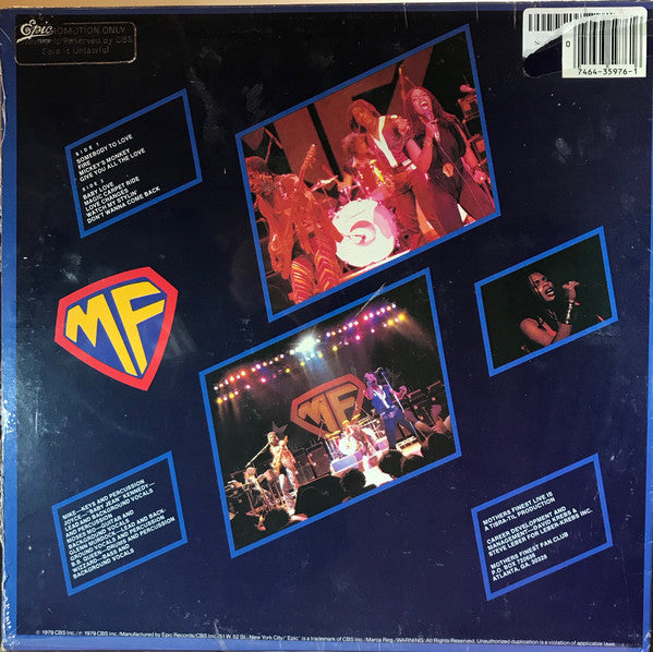 Mother's Finest : Mother's Finest Live (LP, Album)