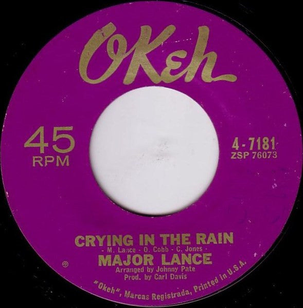 Major Lance : Hey Little Girl (7", Single)