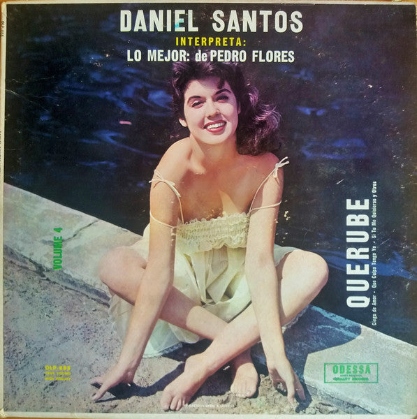 Daniel Santos : Interpreta: Lo Mejor: de Pedro Flores  Volume 4 (LP, Album)