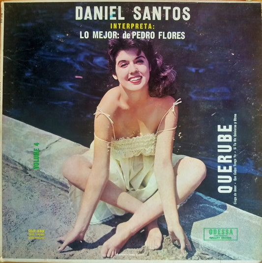Daniel Santos : Interpreta: Lo Mejor: de Pedro Flores  Volume 4 (LP, Album)