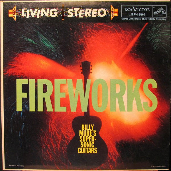 Billy Mure's Supersonic Guitars : Fireworks (LP, Album)