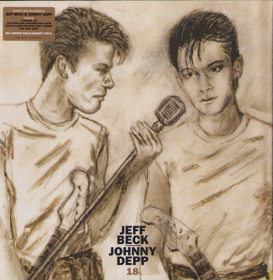 Jeff Beck - Johnny Depp : 18 (LP, Album, Ltd, Gol)