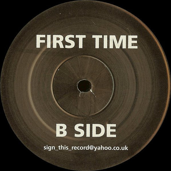 Unknown Artist : First Time (12")