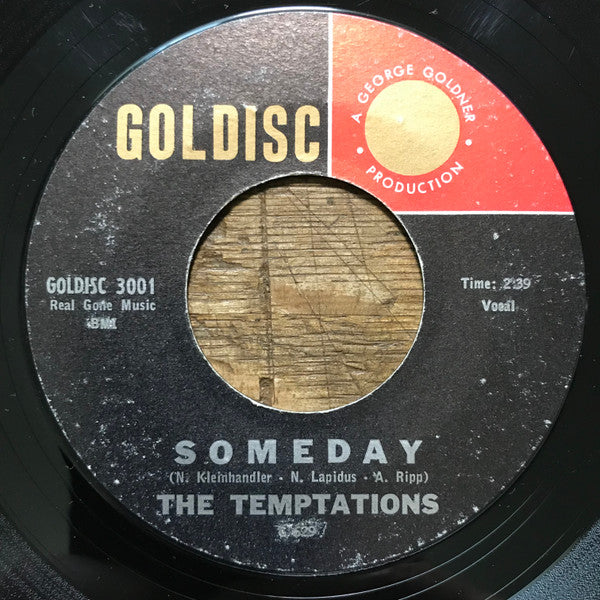 The Temptations (2) : Barbara / Someday (7")