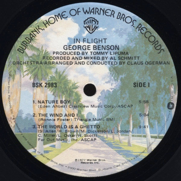 George Benson : In Flight (LP, Album, Los)