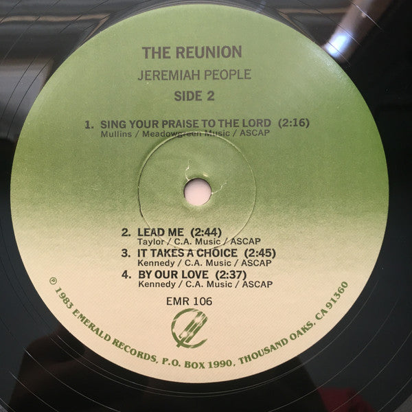 Jeremiah People : The Reunion (LP, Album)