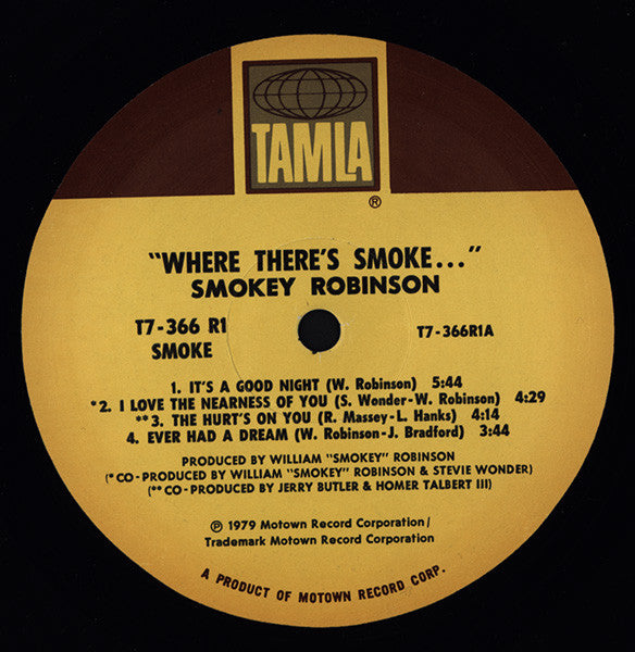 Smokey Robinson : Where There's Smoke... (LP, Album)
