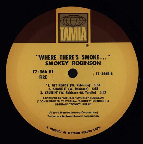 Smokey Robinson : Where There's Smoke... (LP, Album)