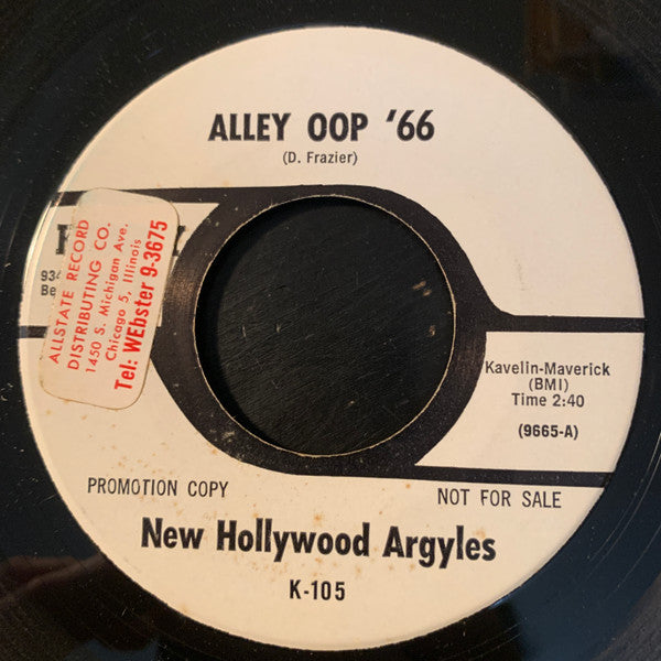 New Hollywood Argyles* : Alley Oop '66 (7", Single, Promo)