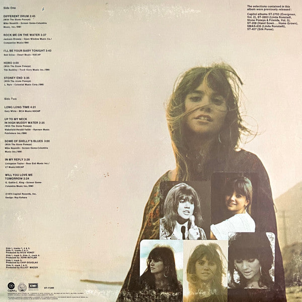 Linda Ronstadt : Different Drum (LP, Comp, Ter)