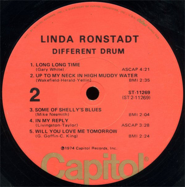 Linda Ronstadt : Different Drum (LP, Comp, Ter)
