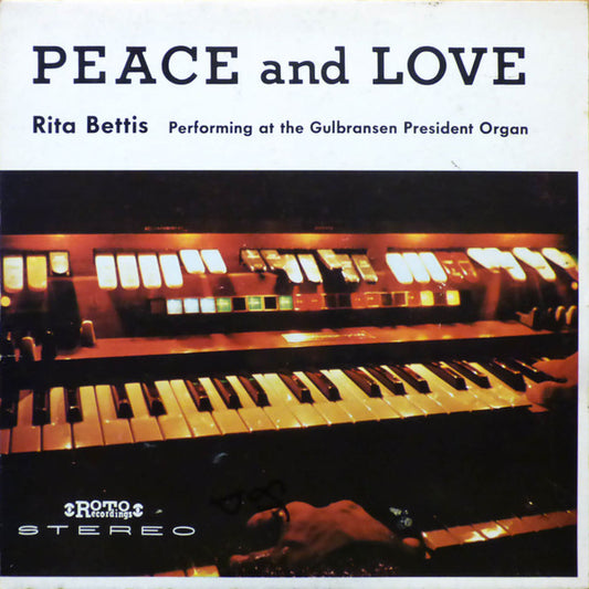 Rita Bettis : Peace And Love (LP, Album)