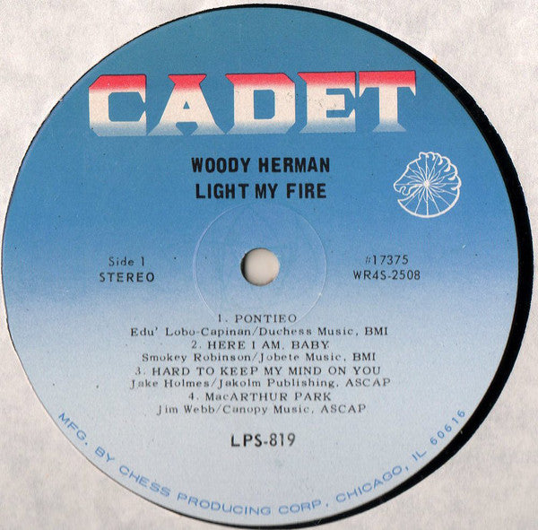 Woody Herman : Light My Fire (LP, Album)