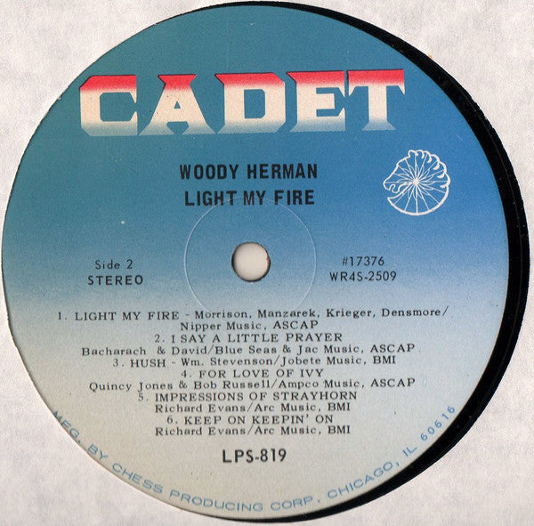 Woody Herman : Light My Fire (LP, Album)