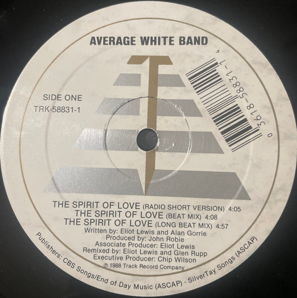 Average White Band Featuring Chaka Khan And Ronnie Laws : The Spirit Of Love (12")