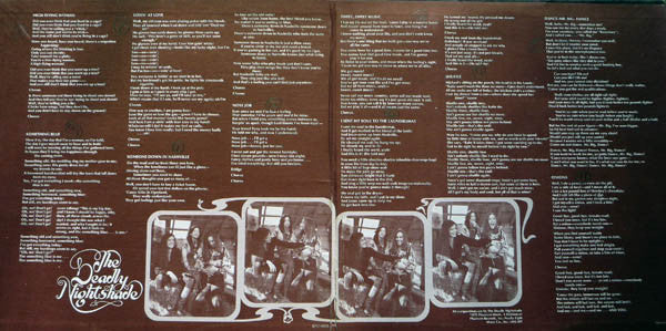 The Deadly Nightshade (2) : The Deadly Nightshade (LP, Album, Gat)